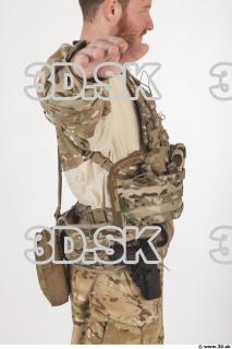Soldier in American Army Military Uniform 0046